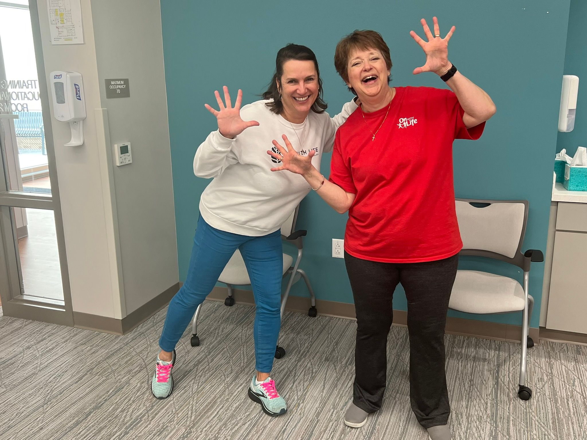 Karen Tylka and Gail to LSVT